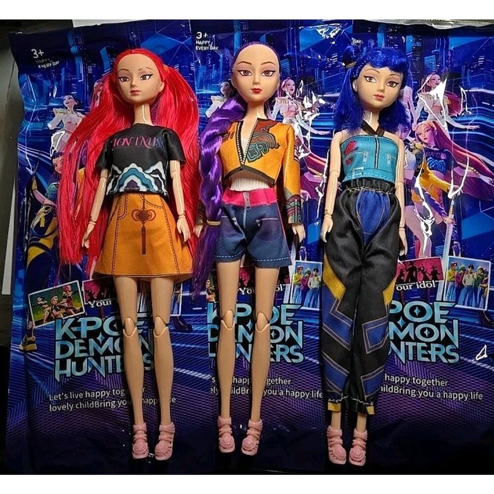 KPOP DEMON HUNTER DOLLS NEW IN BAG